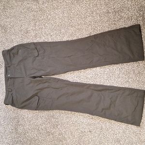 Green North Face 12 Long cargo pants